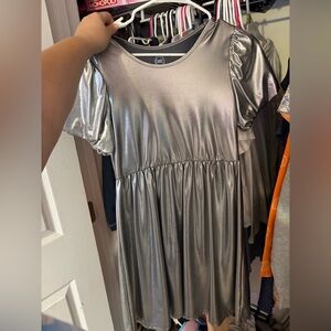 Wonder Nation Silver Kids Dress